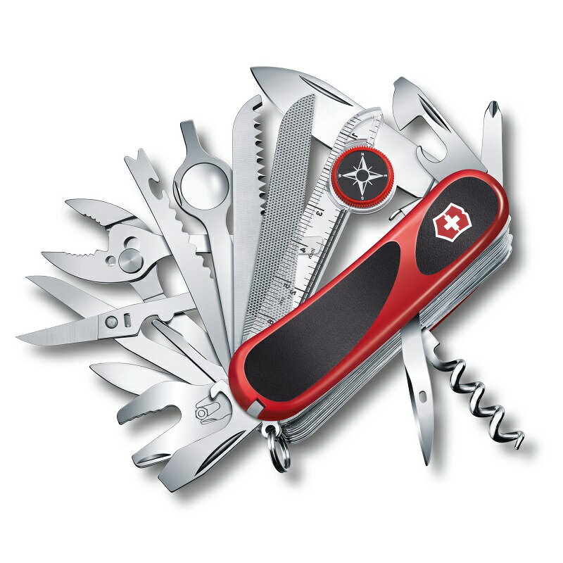 オフィシャル限定モデル【公式】ビクトリノックス VICTORINOX エボリューションS54 SC【日本正規品 保証書付】2.5393.SC ナイフ アウトドア プライヤー レンチ 工具 ツールセット 工具セット 家庭用 ノコギリ 折りたたみ ルーペ 携帯 ギフト 男性 プレゼント 女性 誕生日