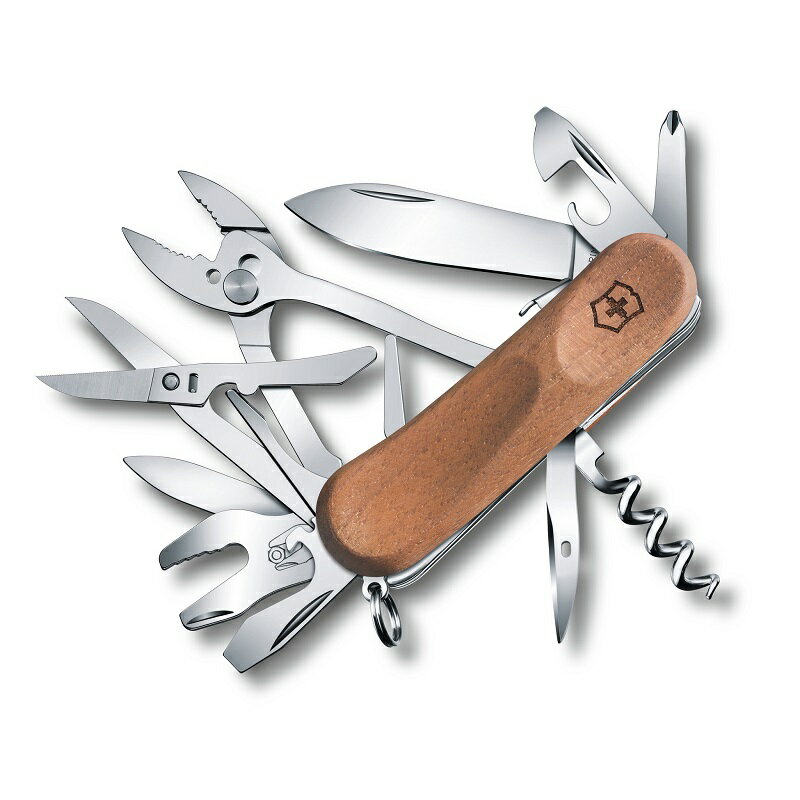 【公式】ビクトリノックス VICTORINOX エボリューションウッド S557【日本正規品 保証書付】 折りたたみナイフ プライヤー 万能レンチ プライヤーレンチ アウトドア ナイフ キャンプ キャンピングナイフ 登山 ツールナイフ スイスアーミーナイフ 2.5221.S63 工具セット