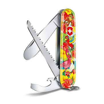 VICTORINOX(ビクトリノックス) 公式 マイファーストビクトリノックス Parrot オウム 0.2373.E3【日本正規品 保証書付】子供用 ナイフ おもちゃ 女の子 男の子 玩具 贈り物 出産祝い 誕生日 クリスマスプレゼント 入学 卒園 記念品 お祝い 小学校 子ども マルチツール