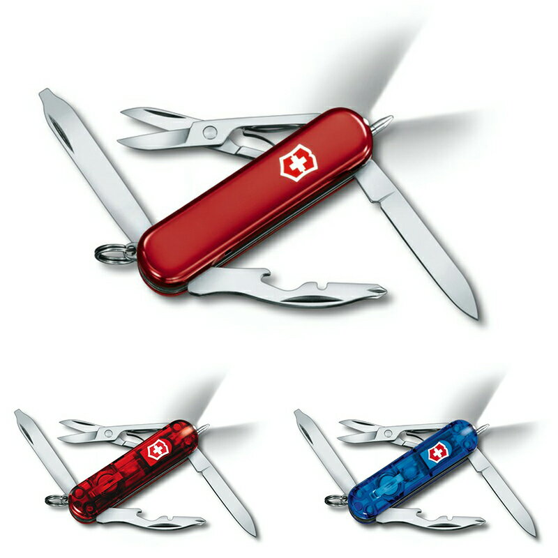 【公式】ビクトリノックス VICTORINOX ミッドナイトマネージャー (3色)保証書付 【日本正規品】 アウトドア ナイフ 懐中電灯 led LEDライト 防犯 防災 停電 ミニ ハンディライト フラッシュライト 防災グッズ 防災用品 マルチツール 十徳ナイフ