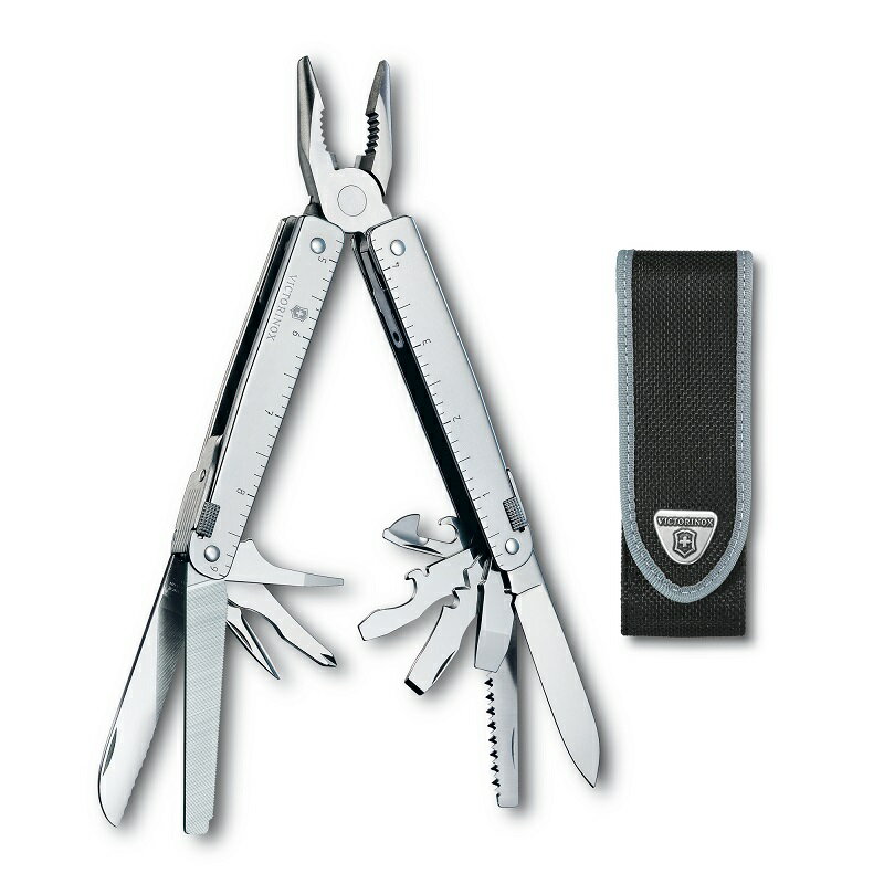 【公式】ビクトリノックス VICTORINOX スイスツール 保証書付 3.0323.N【日本正規品】 工具セット プライヤー ツールセット 家庭用 日曜大工 DIY 工具 セット のこぎり 金属 切断 木工 ドライバーセット 定規 アウトドア ナイフ 工具箱 ペンチ 十徳ナイフのサムネイル