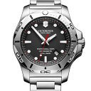 ビクトリノックス 公式 VICTORINOX 時計 イノックス I.N.O.X. プロフェッショナルダイバー ブラック 241781【正規品 保証書付】腕時計 メンズ 就職祝い 防水 メンズ腕時計 ダイバーズウォッチ ダイバーウォッチ 防水 黒 ステンレス メタル バンド ブランド 人気 おしゃれ