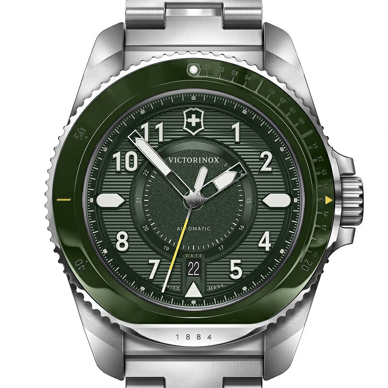 オリジナルCAP ビクトリノックス VICTORINOX ジャーニー JOURNEY 1884 グリーン 5年保証 腕時計 メン victorinox-10001283 ビクトリノックス公式 楽天市場店 サンプル画像3