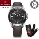 公式限定CAPプレゼント ビクトリノックス VICTORINOX 公式 ジャーニー JOURNEY 1884 ブラック【正規品 5年保証】腕時計 メンズ クォー...
