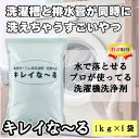 【送料無料】【特許取得】【洗濯槽・配管洗剤】【水で落ちる】 キレイなーる 1kg×6袋