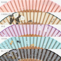 大西常商店京扇子絹扇LS6535KKD夏涼絹シルク清楚レディース和雑貨京都