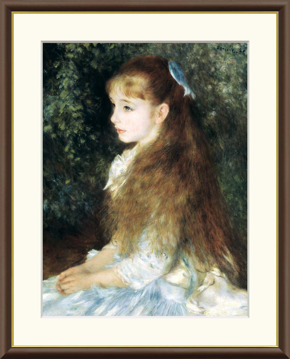 ルノワール 可愛いイレーヌ嬢 銀座トップアート 美術品 複製画 ダンヴェルス嬢 ルノワール 可愛いイレーヌ嬢 銀座トップアート 美術品 安い 複製画