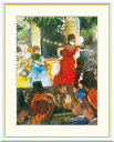\マラソンP2倍+クーポン/ 絵画 アート フレーム エドガー・ドガ カフェ・コンセール、レザンバサドゥール 送料無料 J1-164 F8 F6 F4 名画 複...