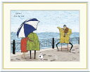 \お買い物マラソンP2倍+クーポン/ 絵画 アート フレーム 橋北太郎 雨上がりの演奏 送料無料 J3-K004 F8 F6 F4 名画 複製 額 美術印刷 1...