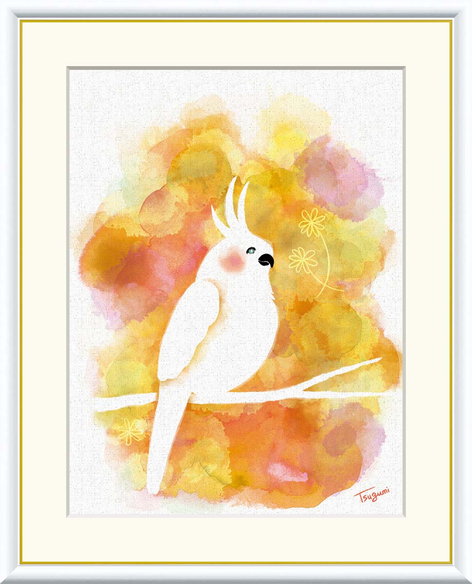 楽天市場】インコ（絵画｜アート・美術品・骨董品・民芸品）：ホビーの通販