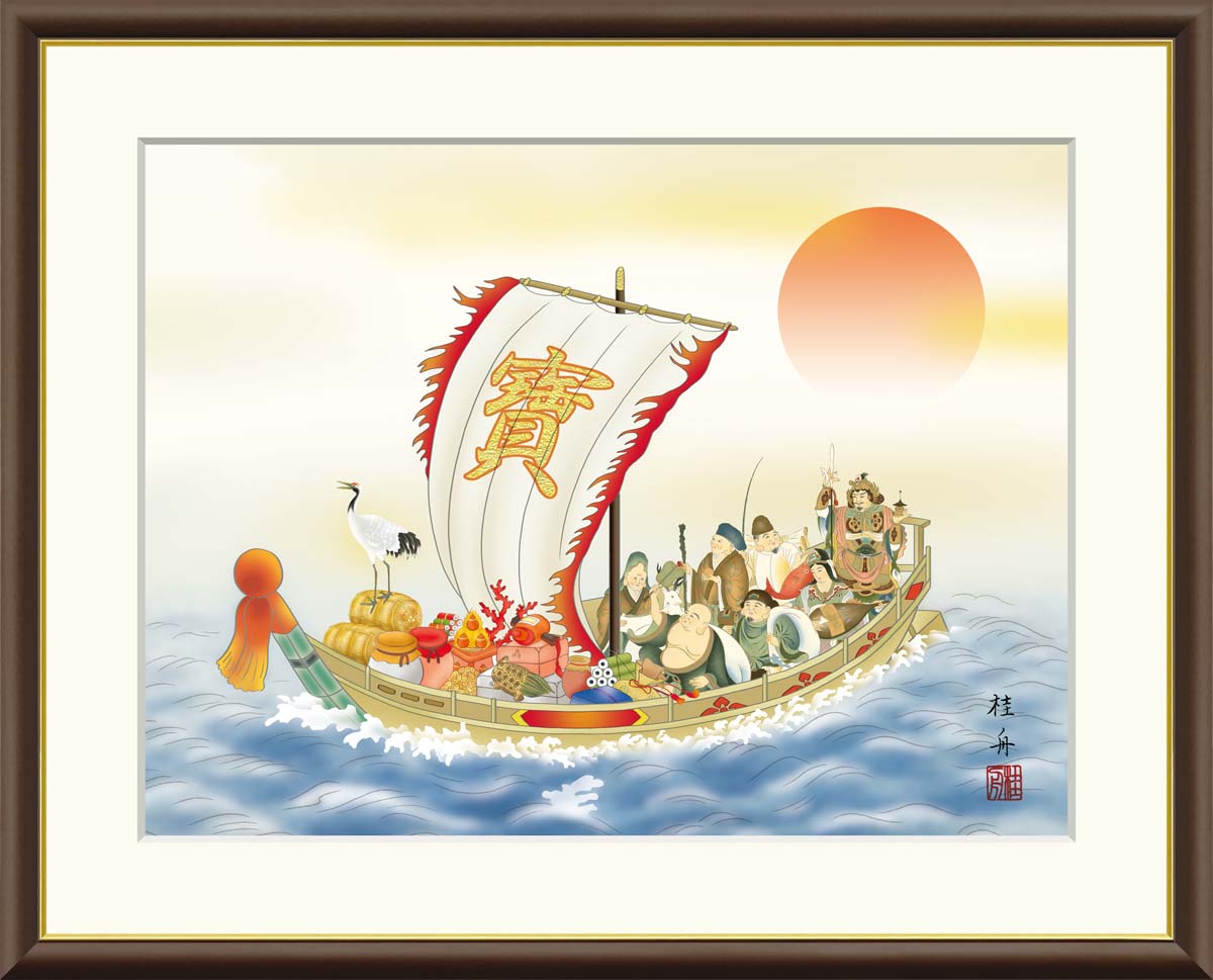 楽天市場】七福神 絵画の通販