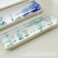 定形外送料無料トウメイ押花カトラリーレスト木箱入り3個セット桐箱入りカトラリー置きキッチンハンドメイドアクリル草花自然