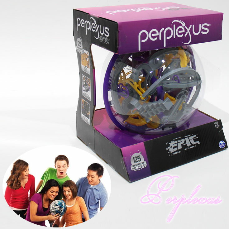 Spin Master パープレクサス パープレクサス エピック PERPLEXUS (ot) 立体パズル 上級 Spin Master 3D立体迷路 知育玩具