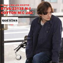 ヒューストン HOUSTON HTVA-2313S N-1 COTTON M/C JACKET バイク コットン ジャケット ミリタリー U.S.NAVY デッキジャケット 4点パッド(肩 肘 脊髄 胸部)標準装備 サイズ：S M L XL XXL カラー ブラック カーキ ネイビー