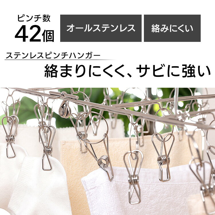 ピンチハンガー ステンレス アイリスオーヤマ ...の紹介画像2