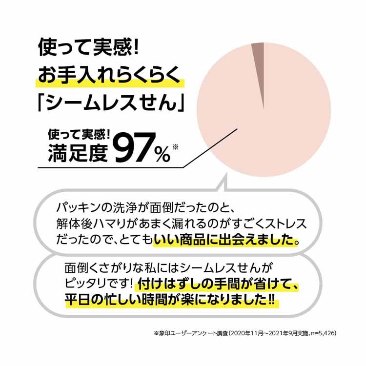 象印 ステンレスマグ 350ml SM-MA35-AM象印 マグボトル 水筒 0.35L 軽い お手入れ簡単 シームレスせん 保温・保冷 スポーツドリンク対応 コンパクト ミッドナイトネイビー ソフトターコイズ ダリアピンク【D】 3