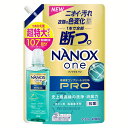 衣類用洗剤 日用消耗品 ナノックス NANOXone PRO つめかえ用 超特大 1070g ライオントップ 衣料用洗剤 洗浄力 nanox 洗濯洗剤 液体洗剤...