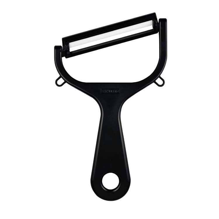 Peelers - 京セラ 調理器具 キッチン用品 ワイドピーラー ブラック CWP-17BK ピーラー セラミック 皮むき器 KYOCERA 皮むき器 皮引き 軽く切れる 鋭い切れ味 ブラック CWP-17BK KYOCERA