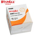 日用消耗品 家庭紙 キッチンタオル ワイプオール X80 クロスライク 4つ折り 60585ワイプオール ワイパー ワイプ ウエス ウェス 不織布 X70 クロ...