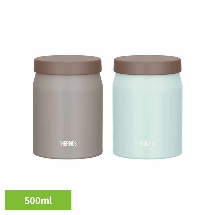 真空断熱 スープジャー グレージュ JEF-500スープジャー サーモス 500ml 保温 保冷 真空断熱 お弁当 食洗器対応 ランチ パッキン一体型 サーモス...