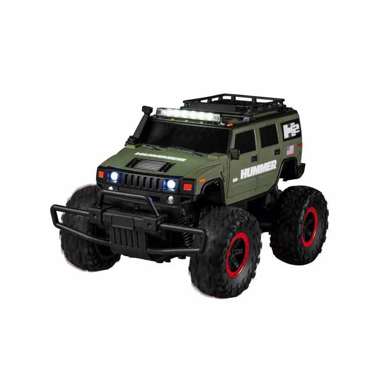 Rakuten - ワイルドドライブ 1／18ハマーH2 JRVT154-GRラジコン RC ワイルドドライブ ハマーH2 HUMMER ハマー はまー 18分の1 完成品ラジコン ジョーゼン