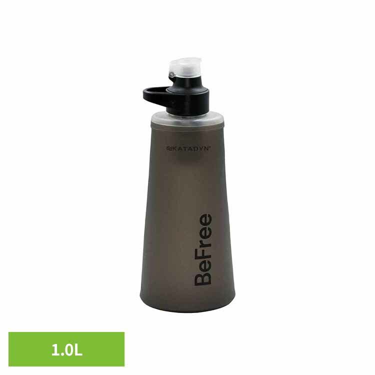 Rakuten - 携帯浄水器 浄水器 災害用 携帯 1L 2段階 浄水システム 川 湖 浄水 パーツ 分解可能 お手入れ簡単 軽量 コンパクト アウトドア キャンプ 登山 防災 防災グッズ 浄水ボトル 1000ml ビーフリーAC カタダイン KATADYN 14072 *