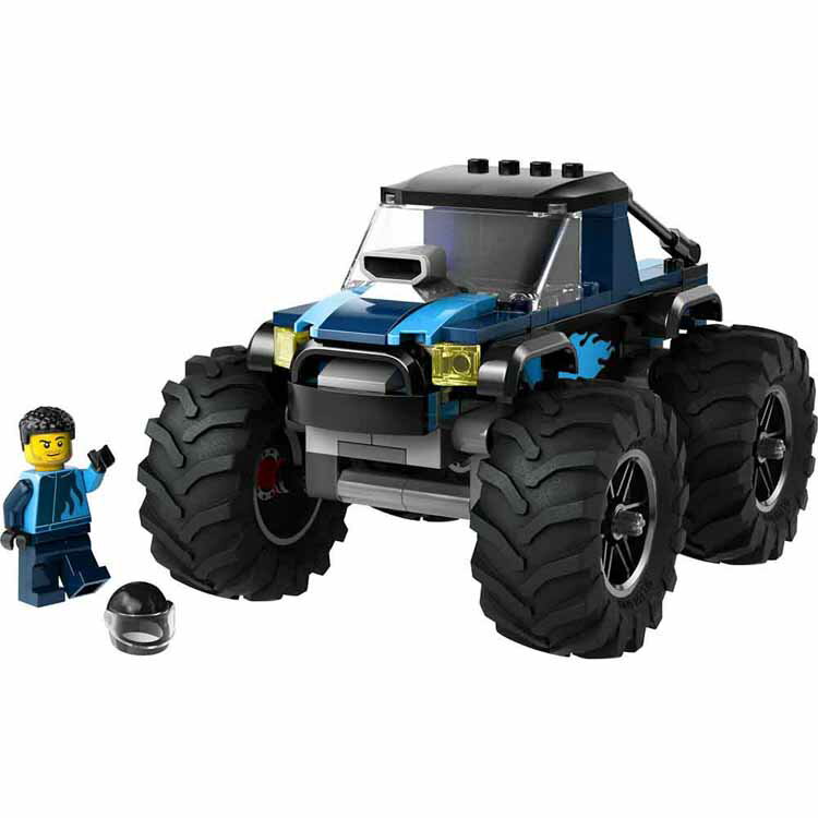 青いモンスタートラック 60402おもちゃ 玩具 ブロック プレゼント 誕生日 クリスマス のりもの シティ くるま LEGO CITY