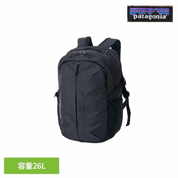Patagonia - Refugio Day Pack 26L ブラック PATAGONIA パタゴニア 容量26L スキースノーボード キャンプ ハイキング登山クライミング スポーツギア ジェンダーフリー フェアトレード ブランド PATAGONIA