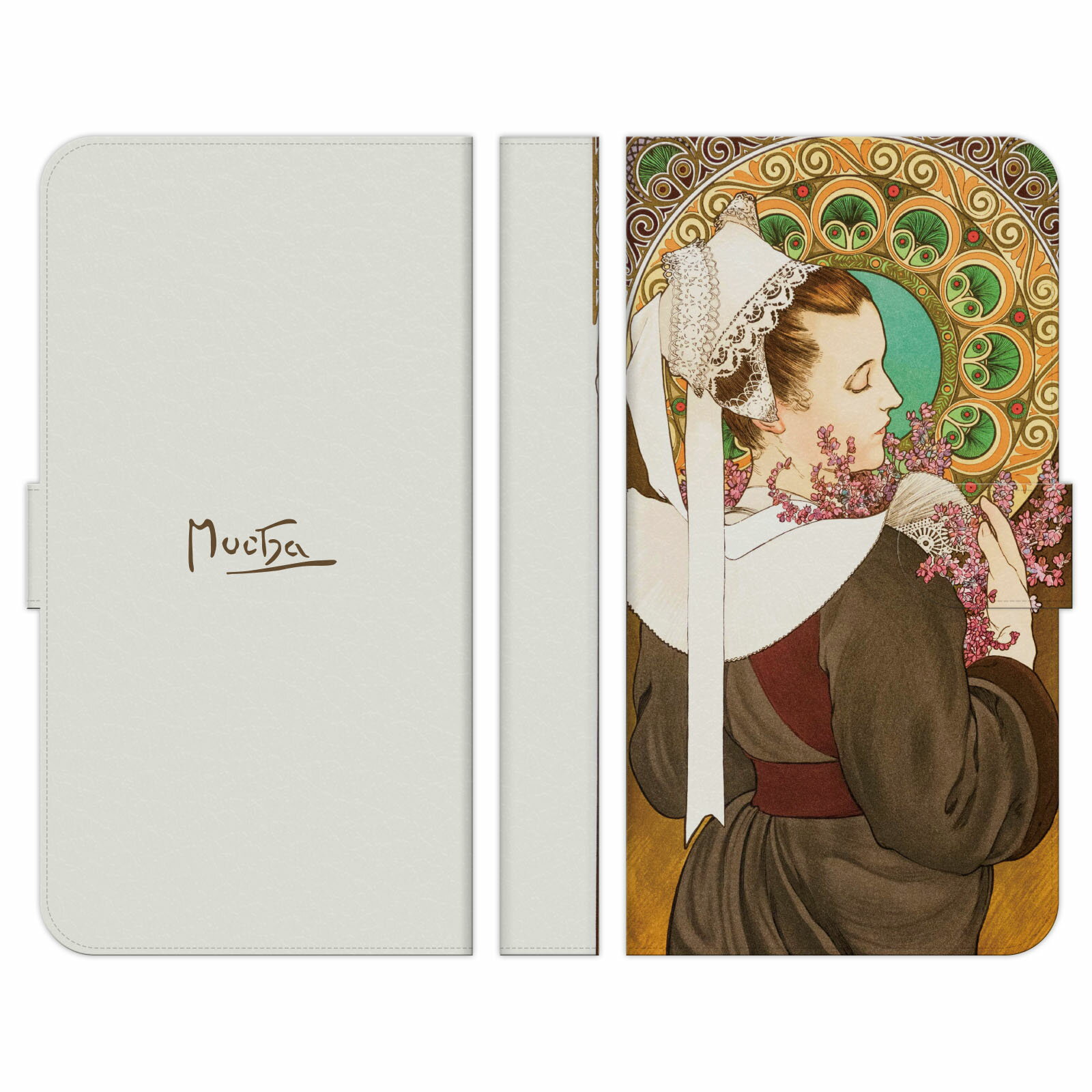 Xiaomi Redmi Note 11 手帳型 ケース カバー ミュシャ ヒースの花 乙女 髪飾り alphonse mucha 版画 リトグラフ レース 人物 花 花びら 草木 花柄 アール ヌーボー アルフォンス 名作 名画 画家 絵画 西洋画 ヴィンテージ おもしろ ユニーク 個性的 ペア カップル シャオミ