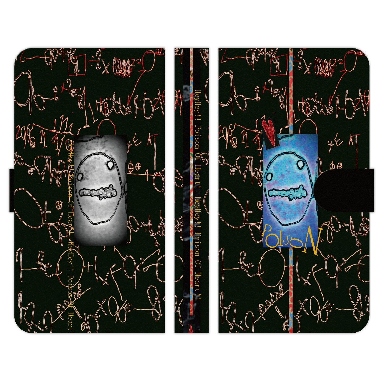 Android One S3 手帳型 スマホ ケース カバー POISON HEART 18 井川誠一 アート いきものたち 油彩 水彩 物語 ポイズン ハート art of クリエイターズ 人気 イラスト Google グーグル アンドロイド ワン au docomo softbank エーユー オーダーメイド おしゃれ おすすめのサムネイル