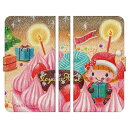 OPPO A5 2020 手帳型 スマホ ケース カバー Xmasケーキ TONTENKAN かわい ...