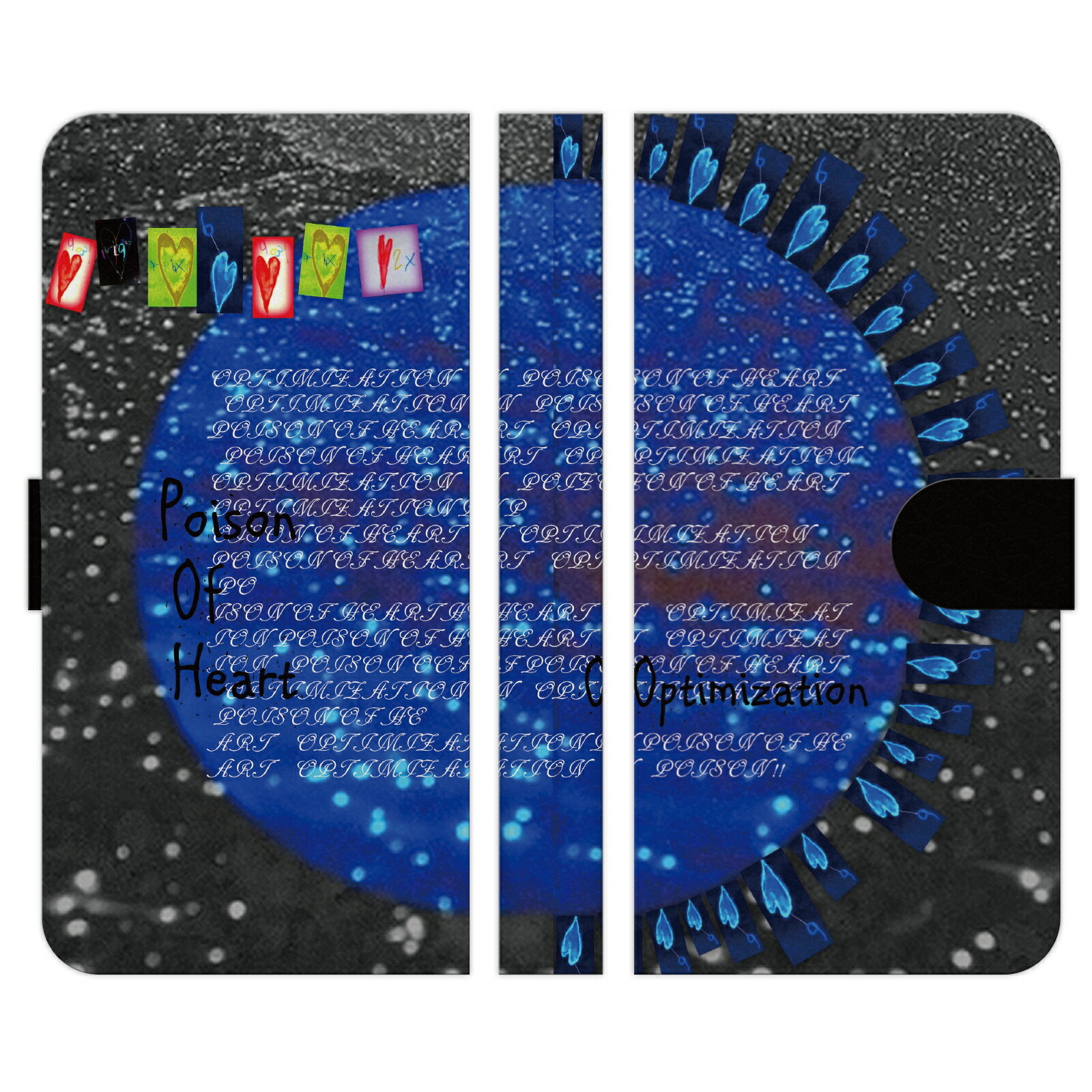 シンプルスマホ 各種 6 5 4 3 2 手帳型 スマホ ケース カバー brains POISON HEART 11 アート いきものたち 油彩 水彩 物語 ポイズン ハート art of クリエイターズ 人気 イラスト デザイナー 4ソフトバンク 視聴スタンド Android softbank アンドロイド エーユー