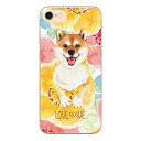 Galaxy A51 5G SC-54A SCG07 ハード スマホ ケース カバー 柴犬 flower NoA シバイヌ グッズ かわいい 動物 花柄 シバケン 犬 イヌ ギャラクシー ファイブG スマートフォン スマホケース スマートフォンケース スマフォケース Android アンドロイド ケースカバー ペアルック