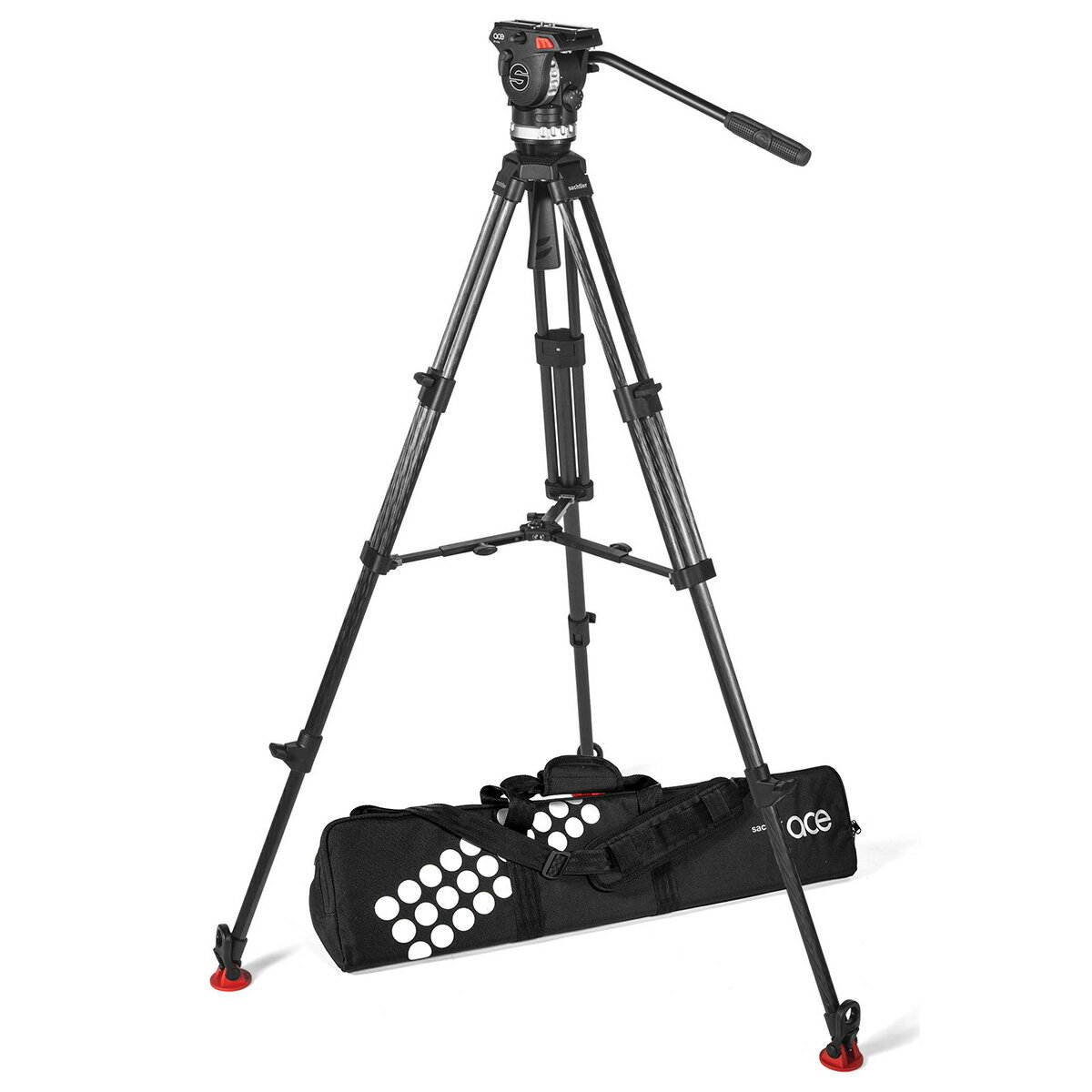 《新品》【Sachtler正規特約店です】Sachtler システムace L MS CF カーボン3段三脚システム（1011）のサムネイル