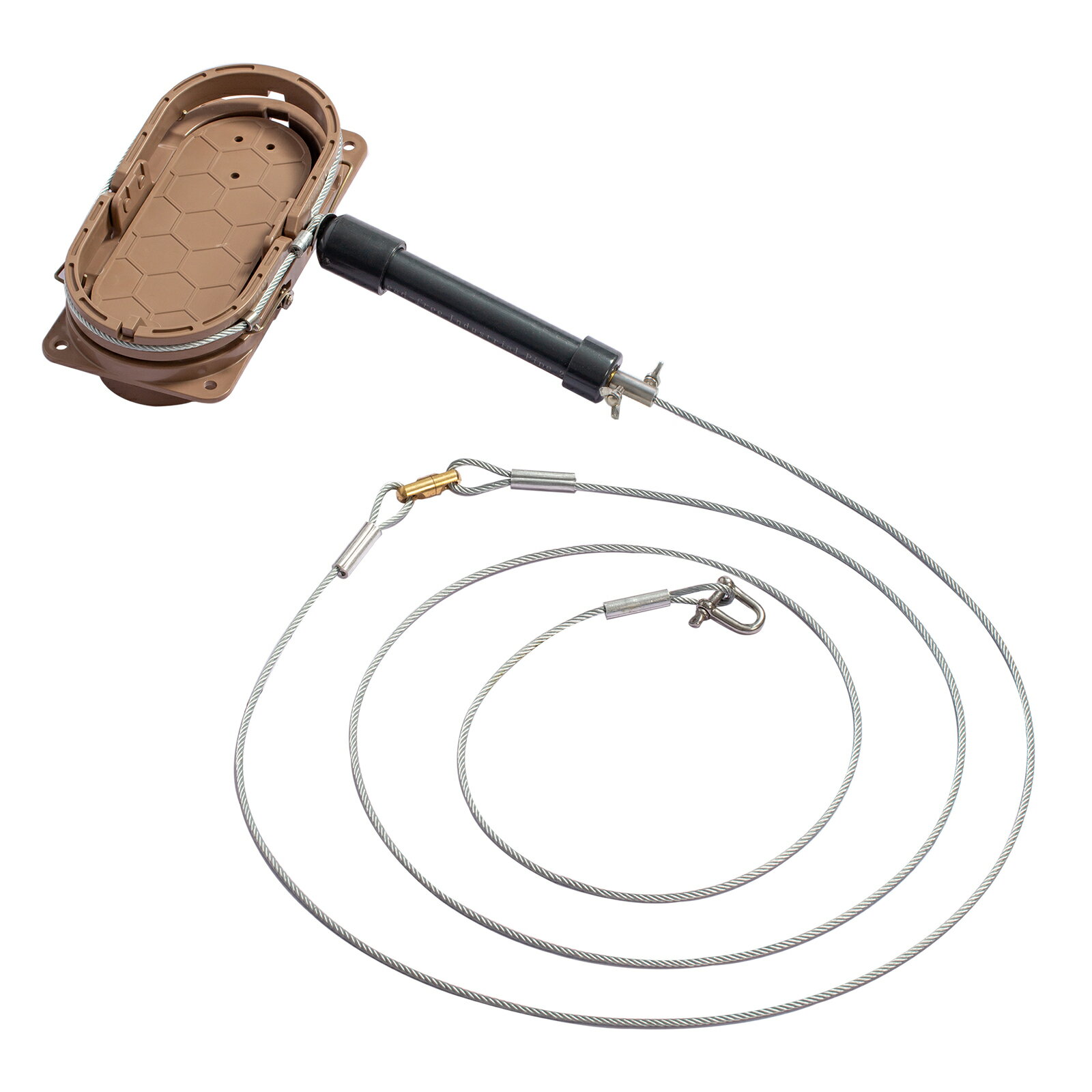 【新型三代目】くくり罠 セット 12cm規正対応型 12×22cmサイズ ス踏み板12cm台座一体型+1100mm強力くくりワイヤー（1.8mm×18mm×1100mm） ワイヤースプリングセット プリング 押しバネ対応 猪 鹿用 有害鳥獣駆除 トラップ 害獣捕獲装置 軽量 設置簡単