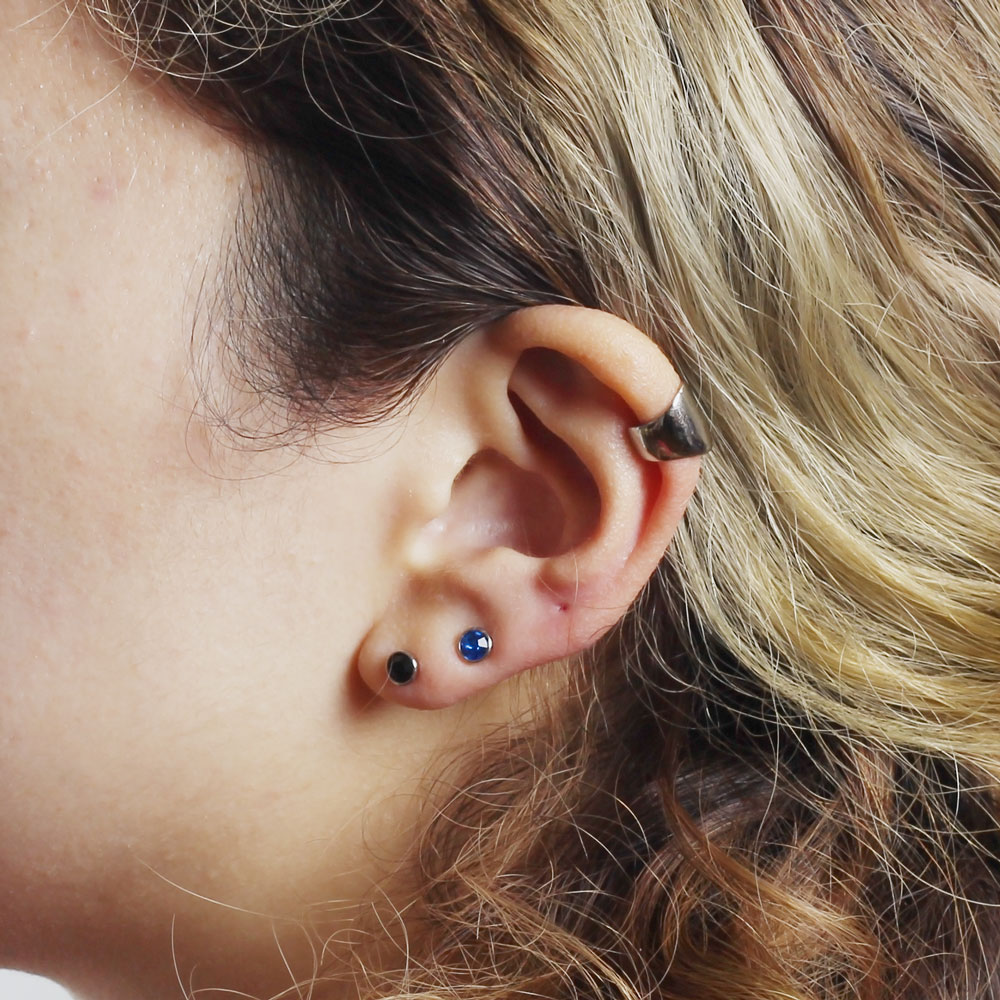 可愛いイヤーカフ アレルギーフリー イヤーカフ レディース シンプル 可愛い キュート 片耳用 金属アレルギー対応 安心 サージカルステンレス ペアアイテム ク...