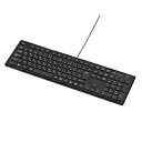 サンワサプライ スリムキーボード(ブラック) SKB-SL16BK
