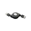 エレコム 巻き取りUSB3.0延長ケーブル(A-A) USB3-RLEA07BK