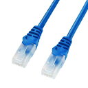 サンワサプライ ツメ折れ防止CAT5eLANケーブル LA-Y5TS-20BL