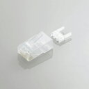 エレコム ツメの折れないLANコネクタ(Cat6) LD-6RJ45T10/T