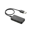 エレコム USB2.0ハブ(Windowsタブレット向け) U2HS-A402BBK