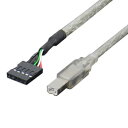 変換名人 ケーブル USB M/B(4P)→B(オス) USBMB-B/CA40