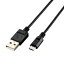 쥳 USB2.0֥(A-microB) U2C-JAMB03BK