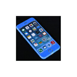 ITPROTECH 全面保護スキンシール for iPhone6Plus/ブルー YT-3DSKIN-BL/IP6P