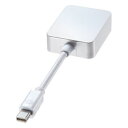 サンワサプライ 4K対応MiniDisplayPort-HDMI変換アダプタ AD-MDPHD008
