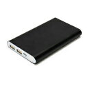 日本トラストテクノロジー Mobile Power Bank 8000 ブラック MPB-8000BK