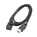 変換名人 miniUSB延長ケーブル(90cm)フル結線 USBM5/CA90F