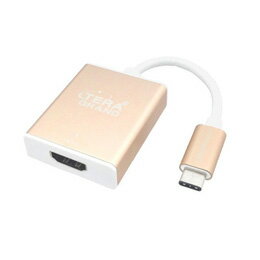 テック Tera Grand USB3.1 TypeC-HDMI変換アダプタ USBからHDMIコネクタへ変換 USB31-TE297-GD