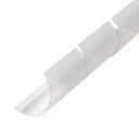 ミヨシ ケーブル用スパイラルチューブ クリア色 150cm 内径14mm CH-SP15S/SK