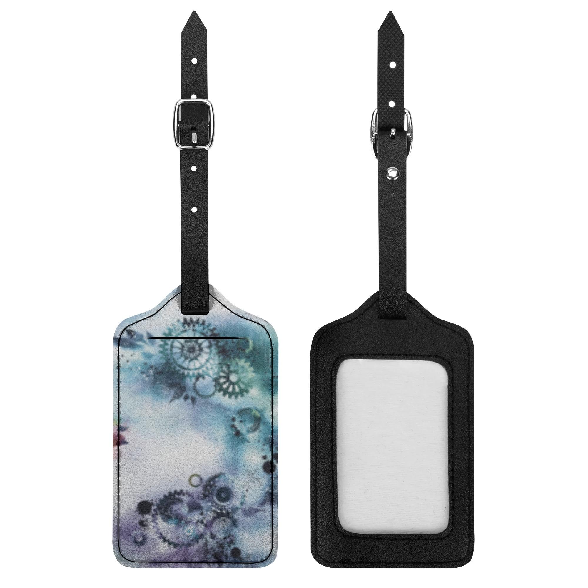 歯車霧雨朧(ラゲッジタグ) ラゲッジタグ ユニセックス アクセサリー 全て くすみカラー 歯車 ギア シル..